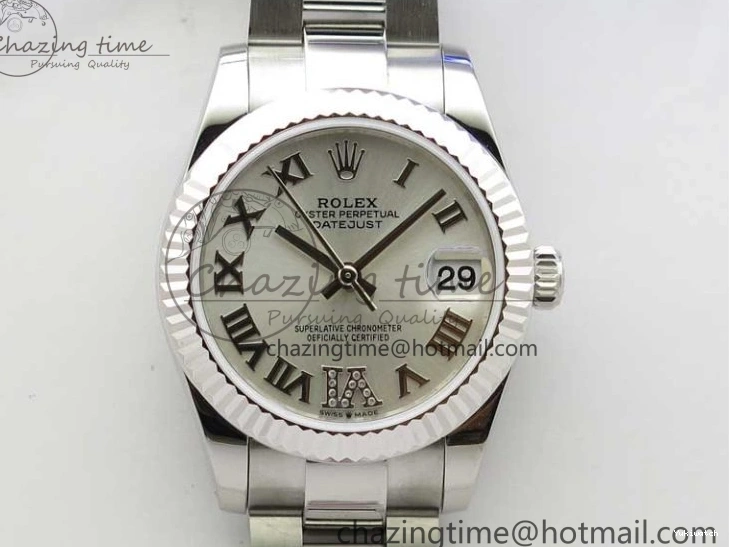 31mm Silver on Maker BP SS Best Bracelet Oyster 278271 Edition Dial Datejust Roman 0204